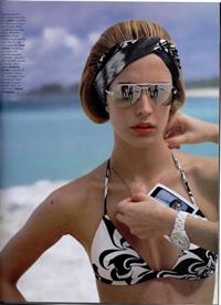 Raquel Zimmermann in a bikini