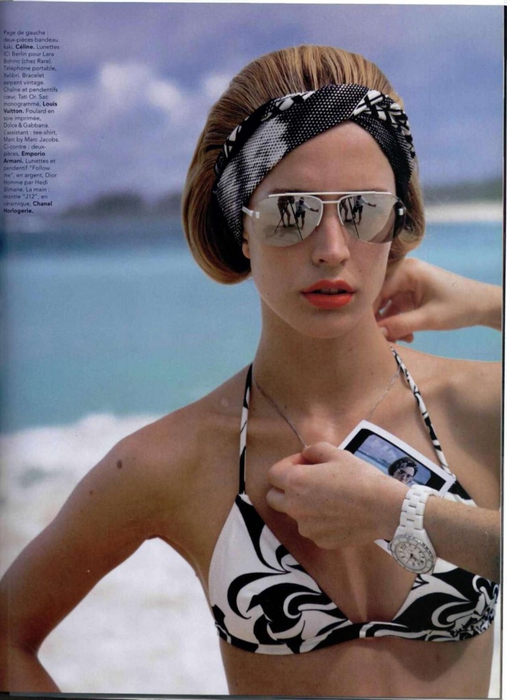 Raquel Zimmermann in a bikini