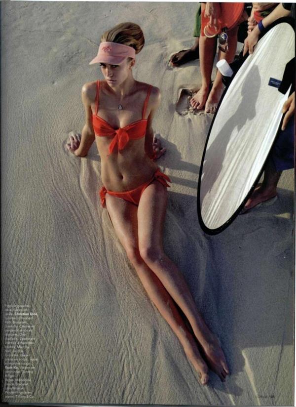 Raquel Zimmermann in a bikini