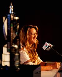 Victoria Azarenka before the Start of the WTA Championships October 21, 2013 