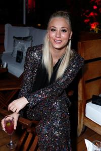 Kaley Cuoco Attends the Voli Light Vodka Benefit at SkyBar Mondrian in LA 06.12.12 