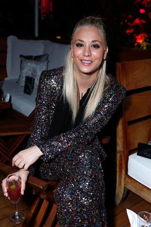 Kaley Cuoco Attends the Voli Light Vodka Benefit at SkyBar Mondrian in LA 06.12.12 