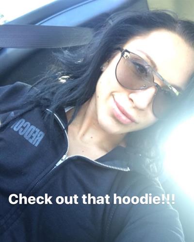 Chloe Sannito taking a selfie