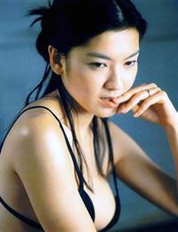 Kelly Lin in a bikini