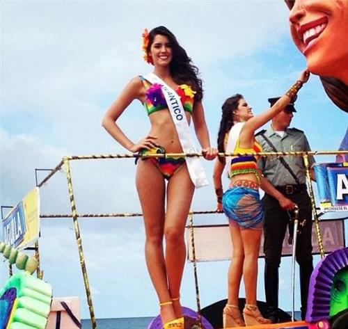 Paulina Vega in a bikini