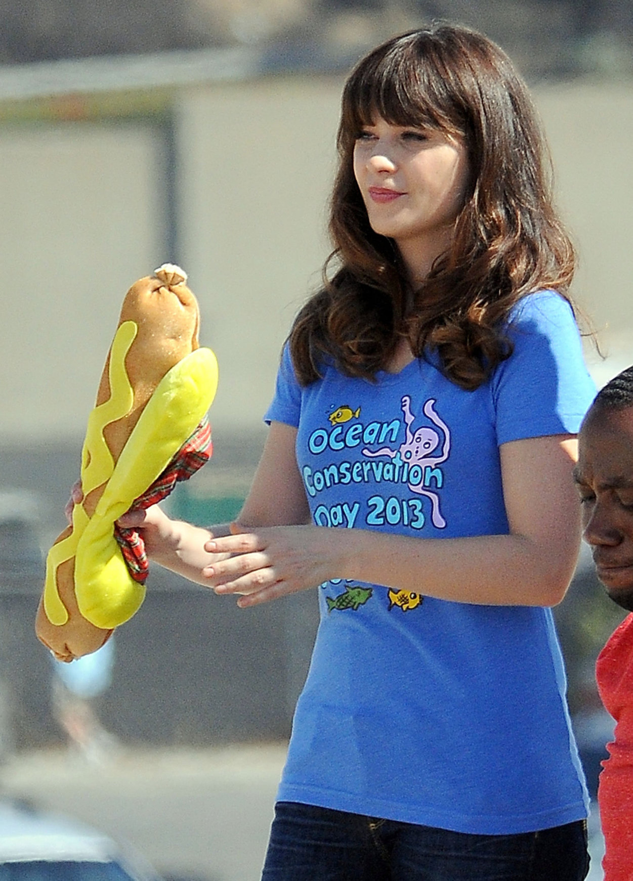 Zooey Deschanel – “New Girl” set in Malibu 10/7/13  