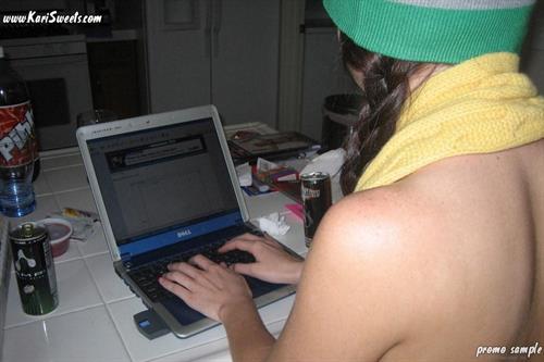 Kari Sweets on a rainy day