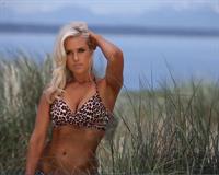 Melanie Lianne Brown in a bikini