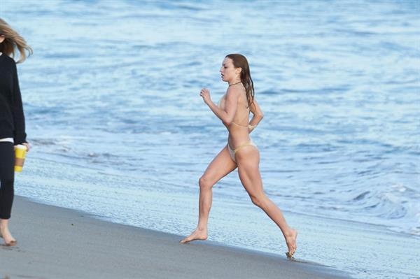 Francesca Eastwood in a bikini