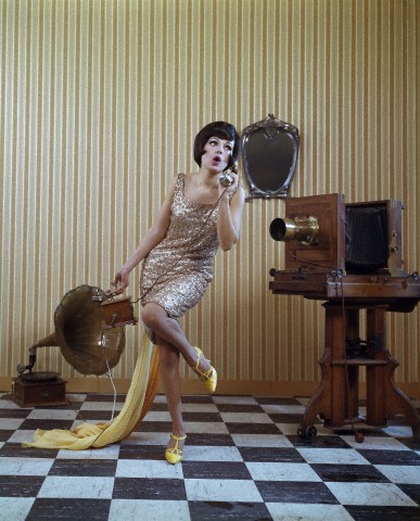 Virna Lisi Divers Pics Pic with Marcello Mastroianni 