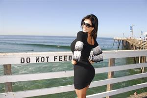 Denise Milani Snapshots - Pier