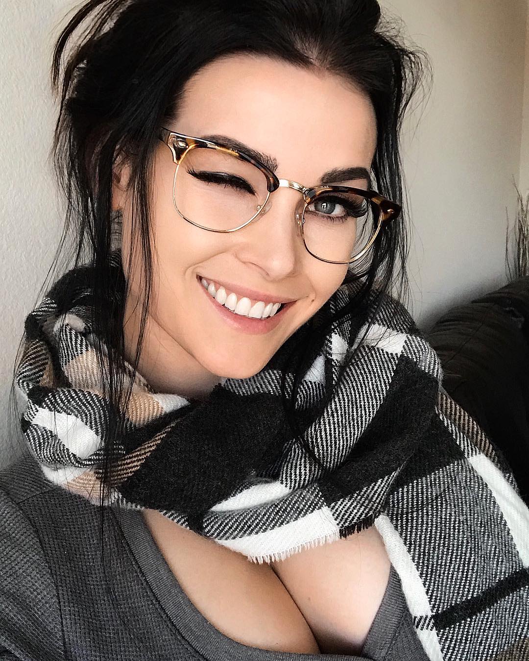 Niece Waidhofer taking a selfie