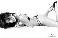 Denise Milani in lingerie