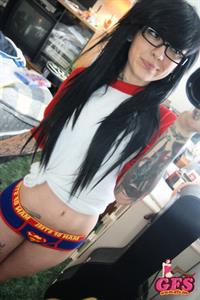 Anonymous taking a selfie