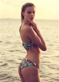 Juliette Perkins in a bikini - ass