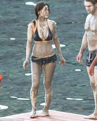 Lucila Solá in a bikini