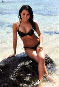 Anonymous in a bikini