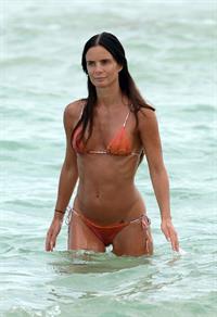 Gabrielle Anwar in a bikini