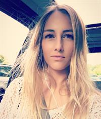 Nadja Purtschert taking a selfie