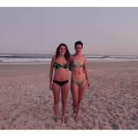 Roz Groenewoud in a bikini