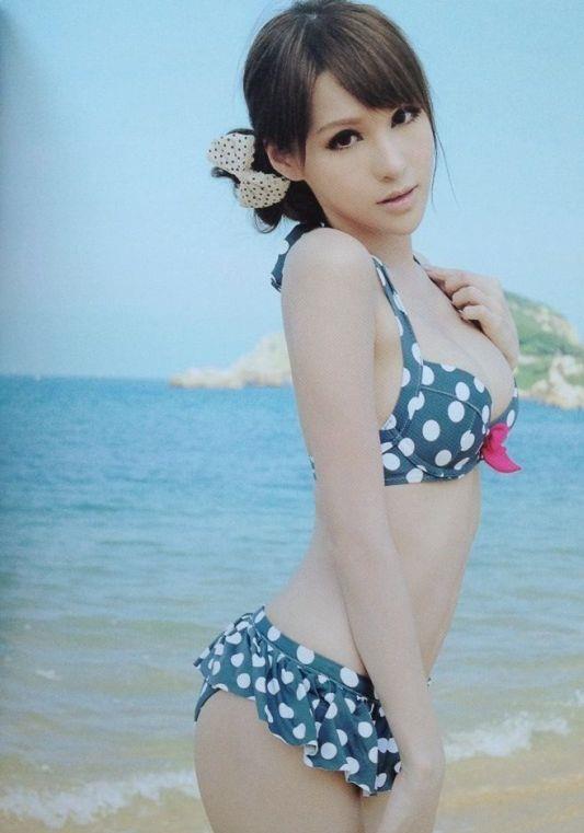 Mia Chan in a bikini