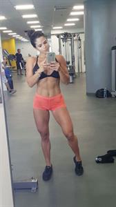 Michelle Lewin taking a selfie