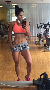 Michelle Lewin taking a selfie