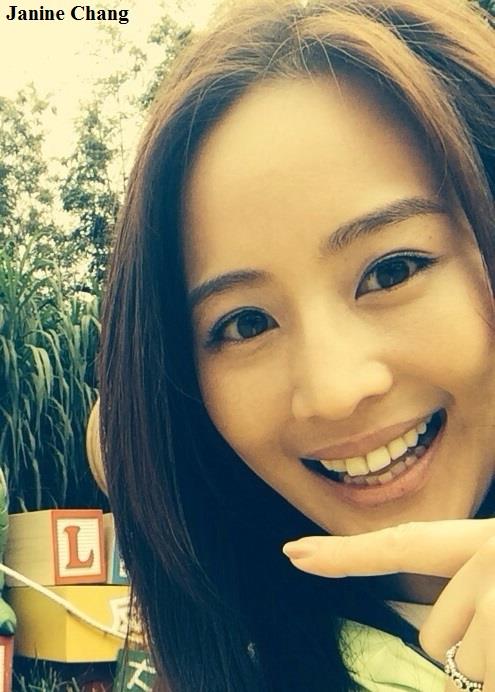 Janine Chang taking a selfie