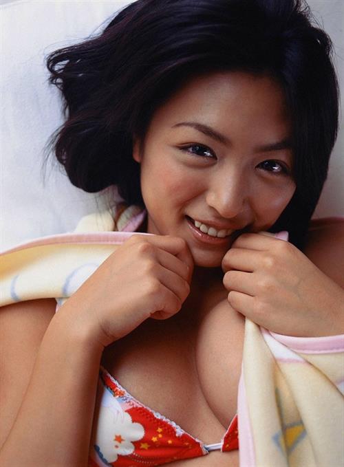 Yukie Kawamura in a bikini