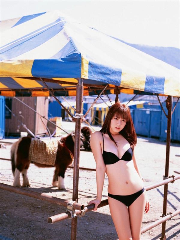 Yumi Sugimoto in a bikini