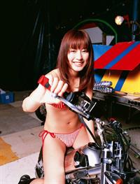 Yumi Sugimoto in a bikini