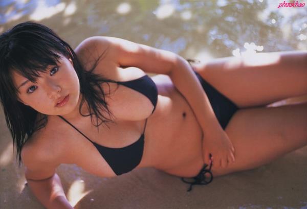 Ai Shinozaki in a bikini