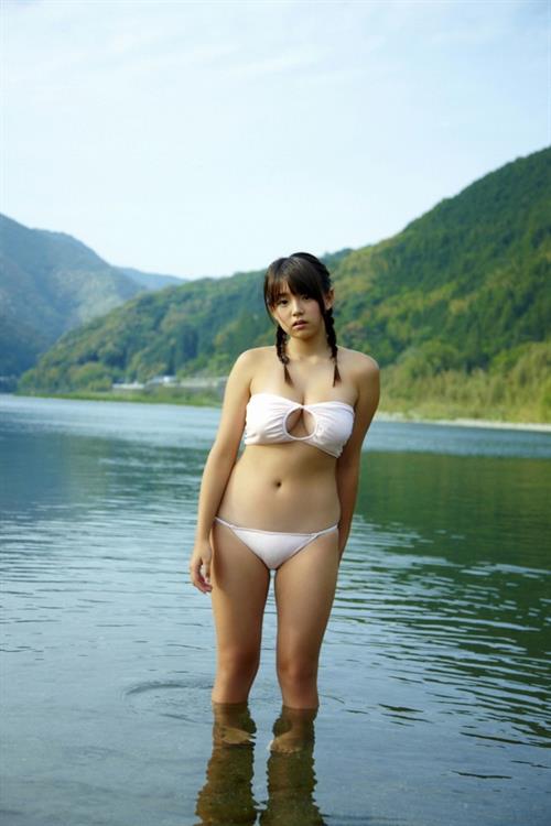 Ai Shinozaki in a bikini
