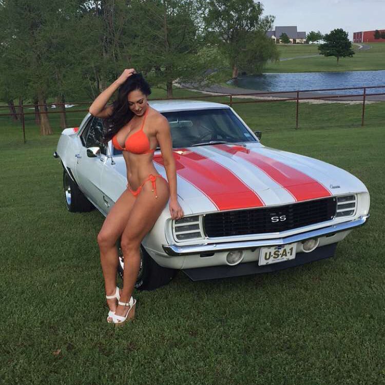 Hope Beel in a bikini