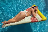 Hope Beel in a bikini - ass