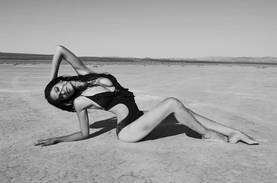 Jessica Clark in a bikini
