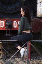 Vincenza Boscone Shows Small Tits