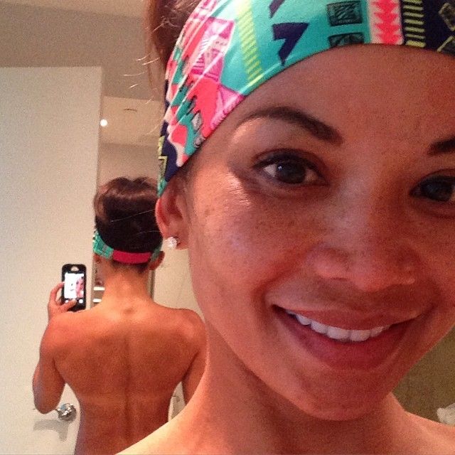 Noy Alexander taking a selfie