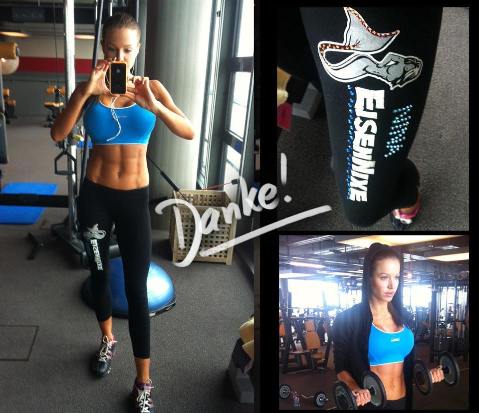 Nina Eckert taking a selfie