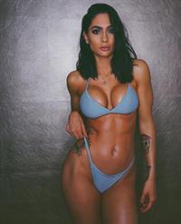 Hope Howard in a bikini