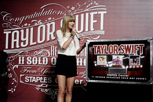 Taylor Swift 'Red' Tour Press Event in LA 8/20/13  