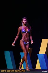 Janet Layug in a bikini