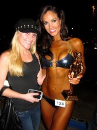 Brooke Mora in a bikini