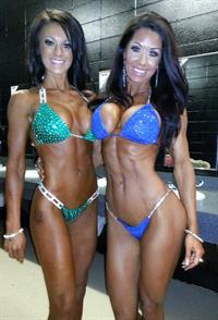 Brenda Valdez in a bikini