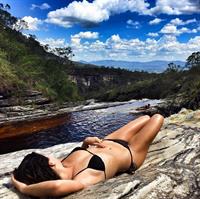 Isis Valverde in a bikini