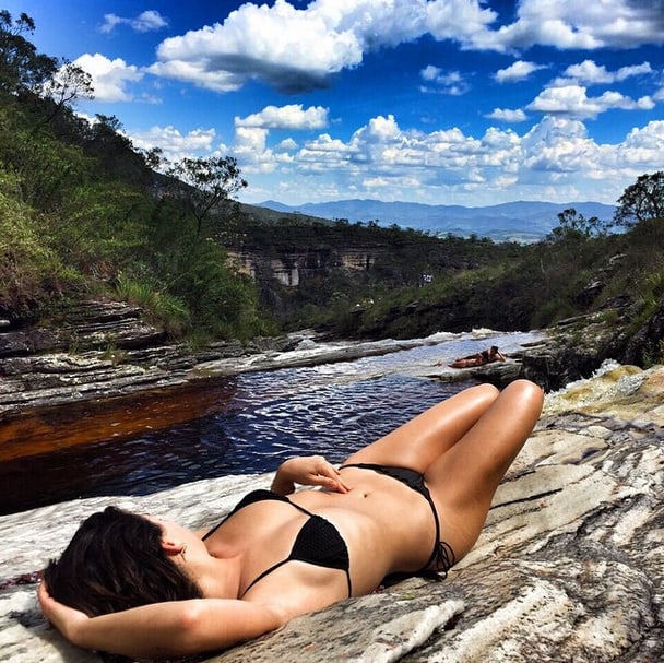 Isis Valverde in a bikini