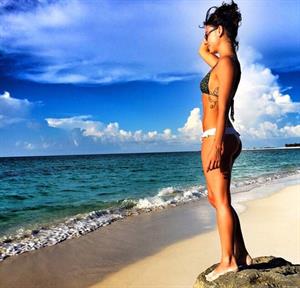 Isis Valverde in a bikini