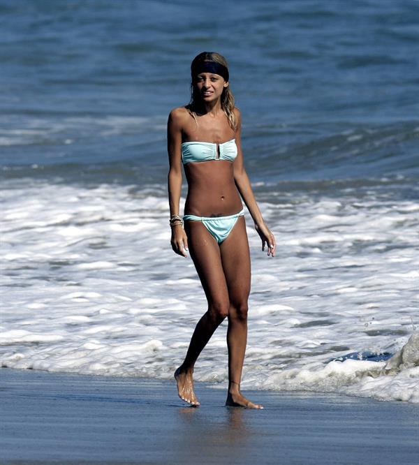 Nicole Richie in a bikini