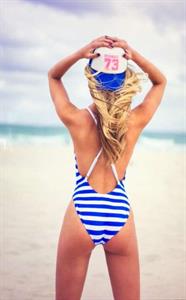 Alexa Collins in a bikini