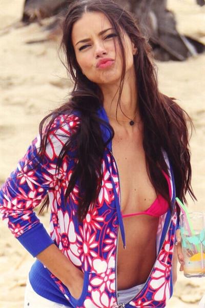 Adriana Lima in a bikini